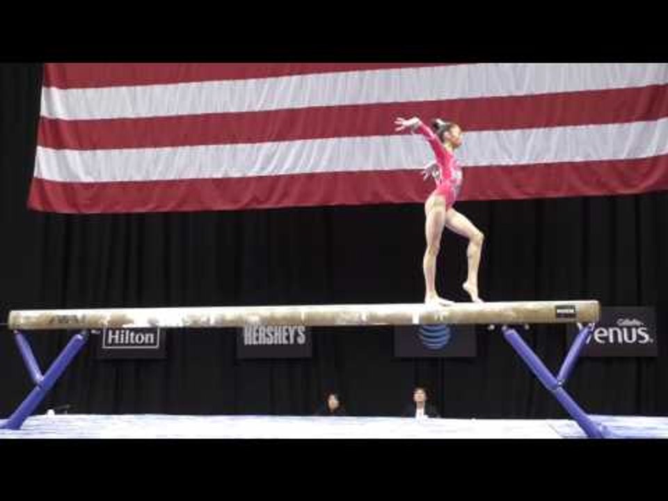 Gabby Perea - Balance Beam - 2016 P&G Gymnastics Championships - Jr. Women Day 2