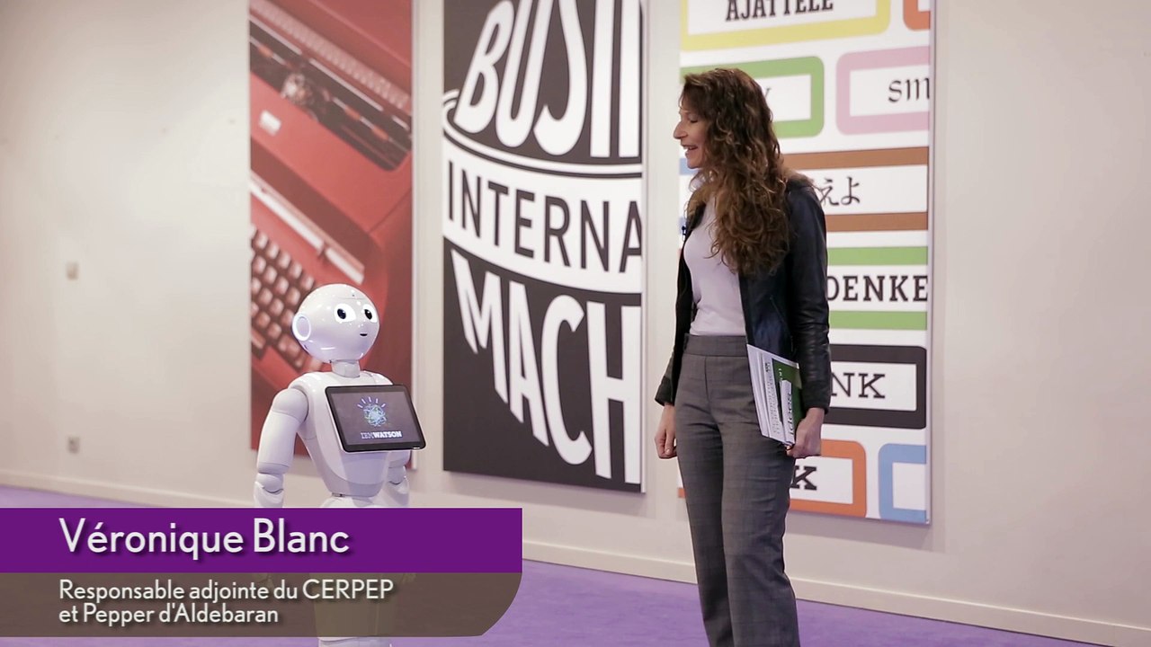 Présentation du CERPEP par le robot Pepper