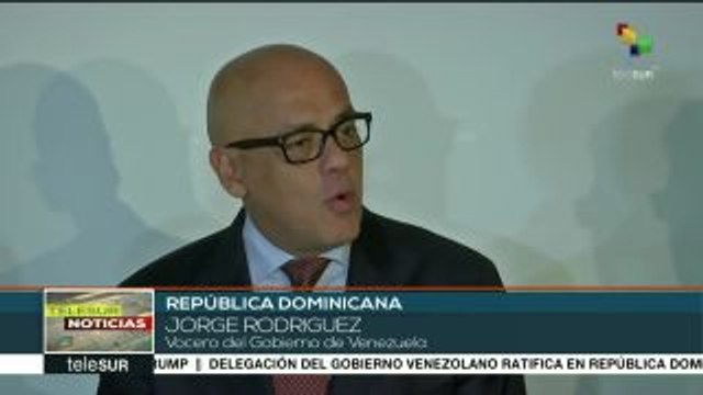 Gobierno de Venezuela está listo para firmar un acuerdo de paz