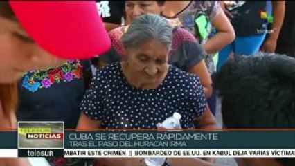 Cuba da importantes signos de recuperación tras paso del huracán Irma