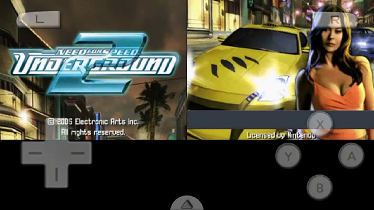Need For Speed: Underground 2 - Gameplay, Nintendo Ds on Android with DraStic Emulator