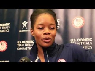 Gabby Douglas - Interview - Podium Training - 2016 U.S. Olympic Team Trials