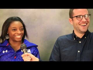 Simone Biles on what makes her laugh the most, her favorite emoji and more!