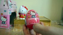 Surprise Egg Hello Kitty Sanrio hello kitty Mega Bloks pack Unboxing Review new (HD)