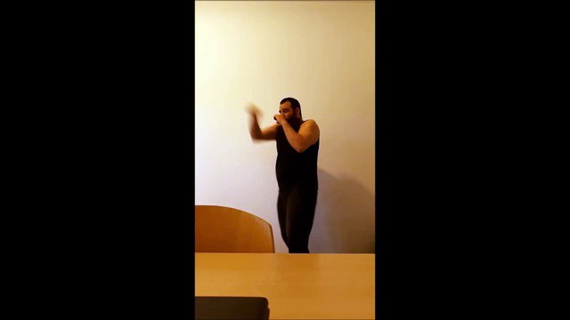 Jeffrey Koelewijn boxing training 88 Punching training for power and speed