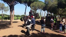 Stretta sulle aree verdi: potenziate le pattuglie dei carabinieri a cavallo