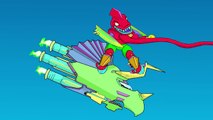 My Cute Shark Attack Cartoon #14 (Shark Super Hero vs. Dino Monster Truck!  BEST OF) kids cartoons!