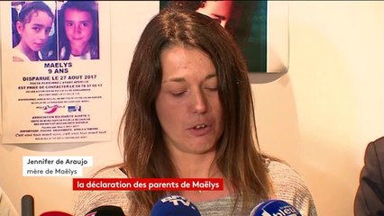 Affaire Maëlys : la mère de la fillette demande au suspect "de révéler ce qu'il sait" et de "coopérer avec la justice"
