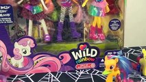 Cutie Mark Crusaders Wild Rainbow Equestria Girls! MLP Dolls Review by Bins Toy Bin