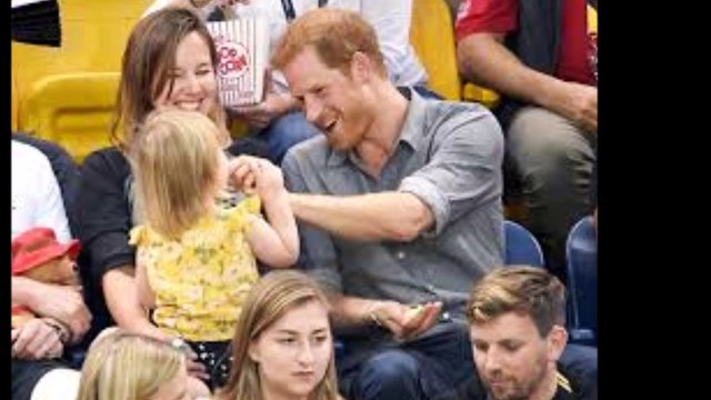 Little Girl Steals Prince Harry's Popcorn at Invictus Games
