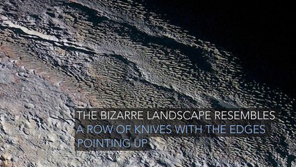 Exotic Ice Formations Found on Pluto - HD