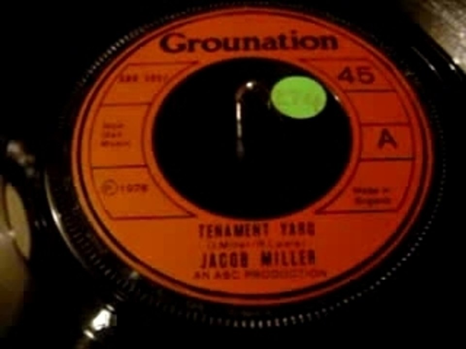 Jacob Miller - Tenament  Yard -Reggae