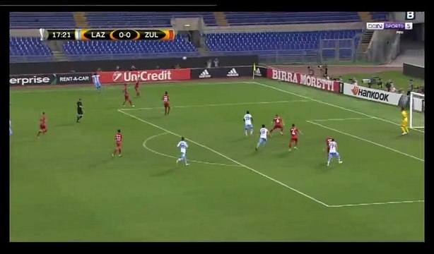 Felipe Caicedo Goal HD - Lazio 1-0 Waregem - 28092017