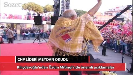 CHP Lideri meydan okudu
