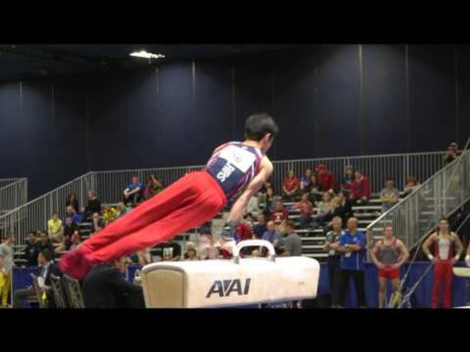 Brandon Briones - Pommel Horse - 2017 Winter Cup Prelims
