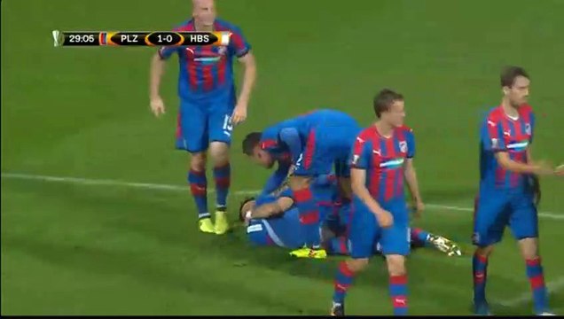 Milan Petrzela Goal HD - Plzen 1-0 H Beer Sheva 28092017