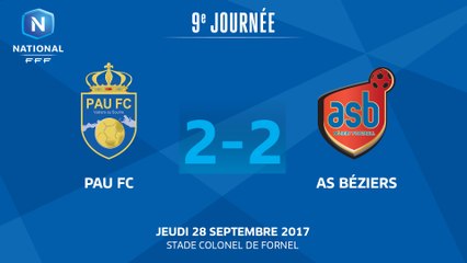 Jeudi 28/09/2017 à 19h45 - Pau FC - AS Béziers - J9 (24)