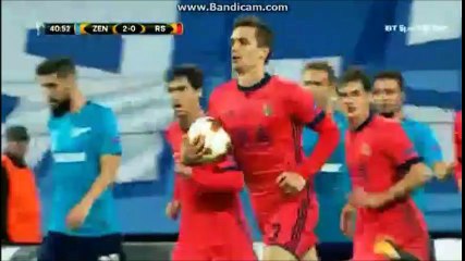 Diego Llorente Goal vs Zenit (2-1)
