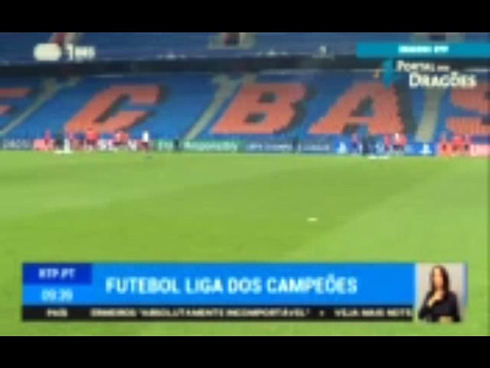 [176x104] Jogadores do benfica em empurrões antes do jogo frente ao Basileia  fcporto.ws - Notícias FC Porto  Jogos FC Porto