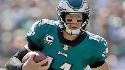 'Sound FX': The moment Carson Wentz offers up his game check