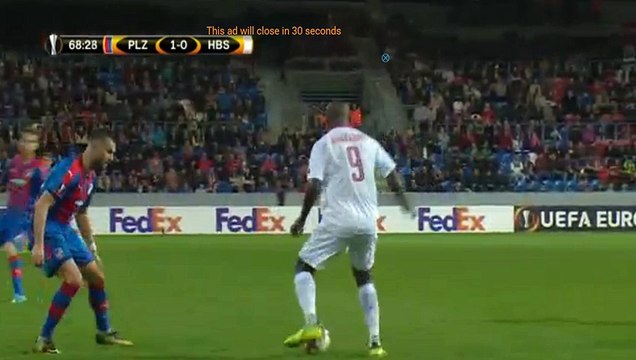 Anthony Nwakaeme Goal HD - Plzen 1-1 H. Beer Sheva 28.09.2017