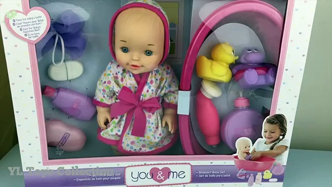 Baby Doll Story # 8 - Baby Doll You and Me Bubble Bath Time by YL Toys Collection