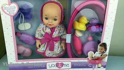 Baby Doll Story # 8 - Baby Doll You and Me Bubble Bath Time by YL Toys Collection