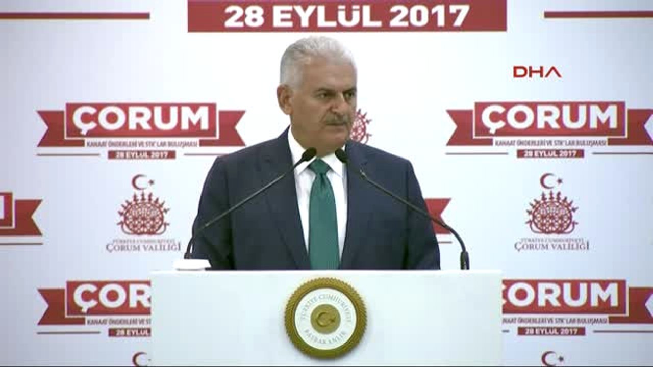 Çorum Başbakan Yıldırım Kanaat Önderleri ve Stk...