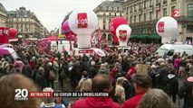Les retraités manifestent contre la hausse de la CSG