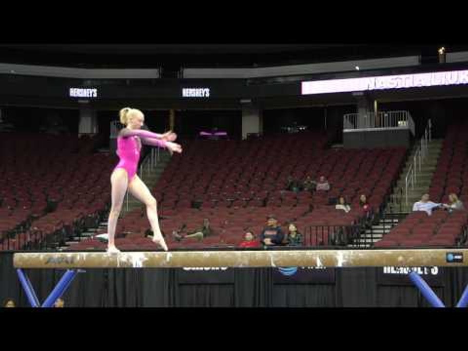 Carly Bauman - Balance Beam - 2017 Nastia Liukin Cup