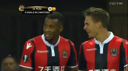 Alessane Plea Goal HD - Nice	3-0	Vitesse 28.09.2017