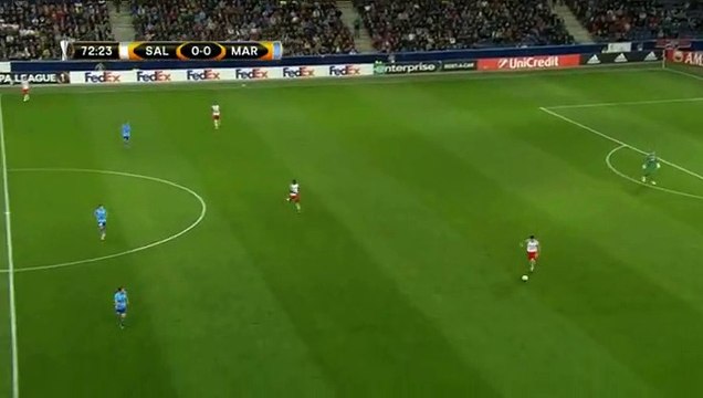 Salzburg 1-0 Marseille Munas Dabbur Goal HD - 28092017
