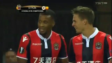 Alessane Plea Goal HD - Nice	3-0	Vitesse 28.09.2017