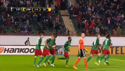 Fernandes M. (Penalty) Goal HD - Lokomotiv Moscow 1-0 Zlin 28.09.2017