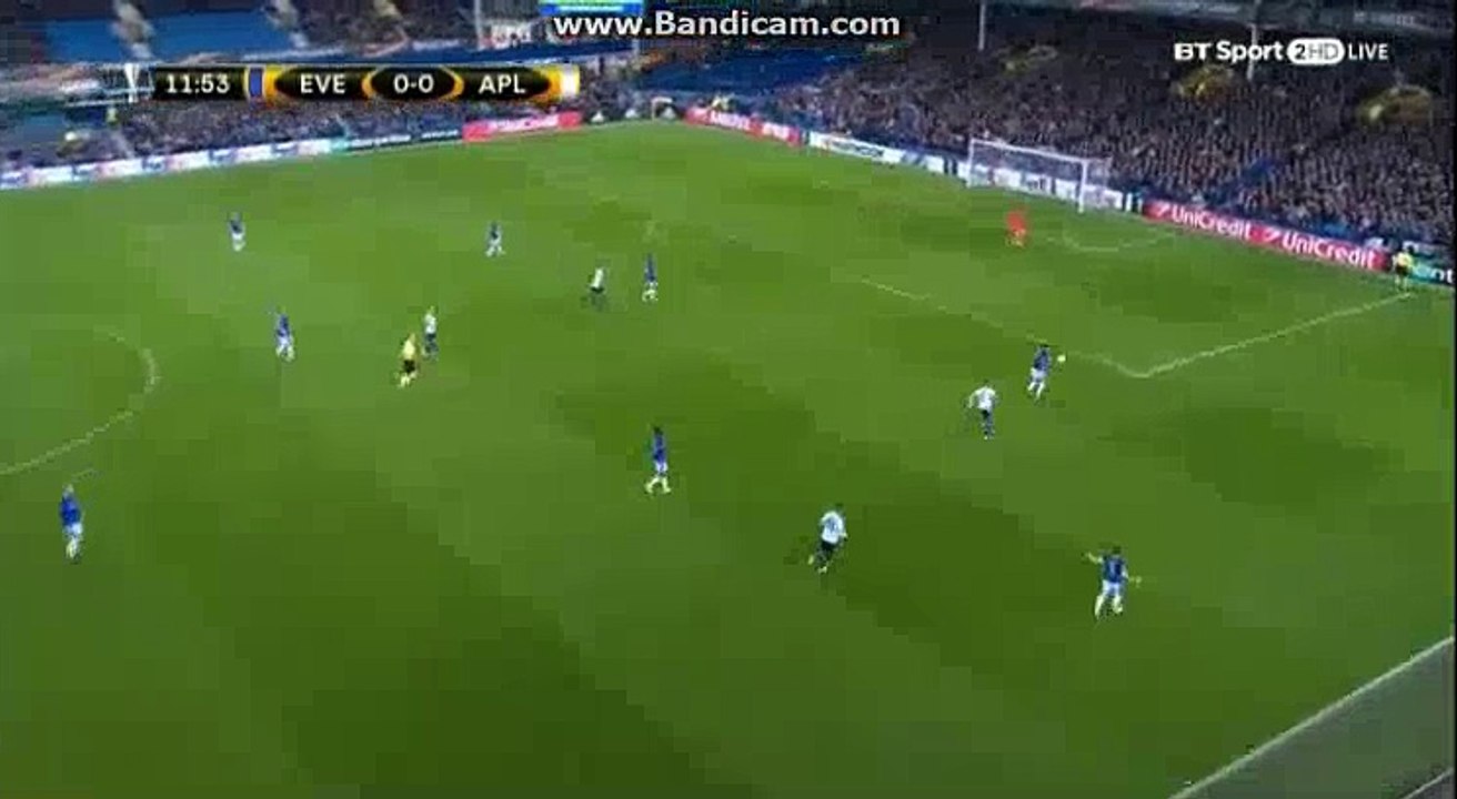 GOAL - Everton 0-1 Apollon Limassol 28.09.2017