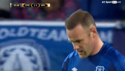 Wayne Rooney Goal HD - Everton 1-1 Apollon 28.09.2017
