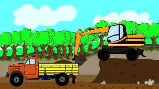 Les dessins animés pour pour enfants de de réparation routes |