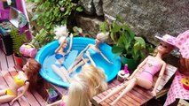 novela da Barbie -festa na piscina da barbie Bela capitulo 5