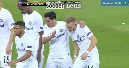 Christoph Monschein Goal HD - AEK Athens FC 1-1 Austria Vienna 28/09/2017 HD