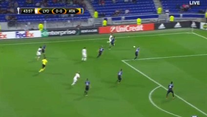 Bertrand Traore Goal HD - Lyon 1-0 Atalanta 28.09.2017