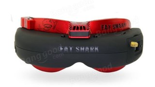 Fatshark Attitude V4 FPV Goggles 43 Video Headset With DVR 5.8G 32CH OLED RX 18650 Battery Case
