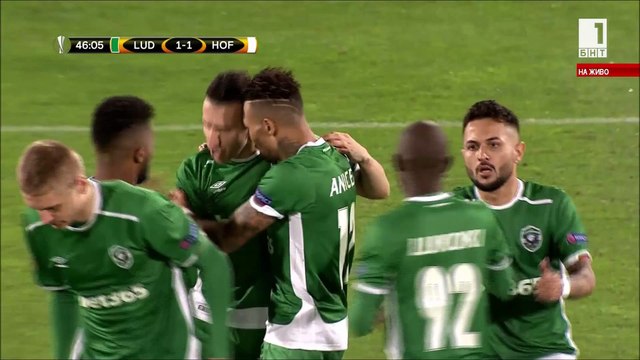 1-1 Svetoslav Dyakov Goal UEFA Europa League Group C - 28.09.2017 Ludogorets 1-1 Hoffenheim