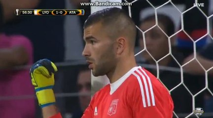 Super Goal A.Gomez HD Lyon 1 - 1 Atalanta 28.09.2017 HD