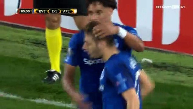 Nikola Vlasic Goal HD - Everton 2-1 Apollon 28092017
