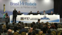 Subasta récord de pozos petrolíferos en Brasil