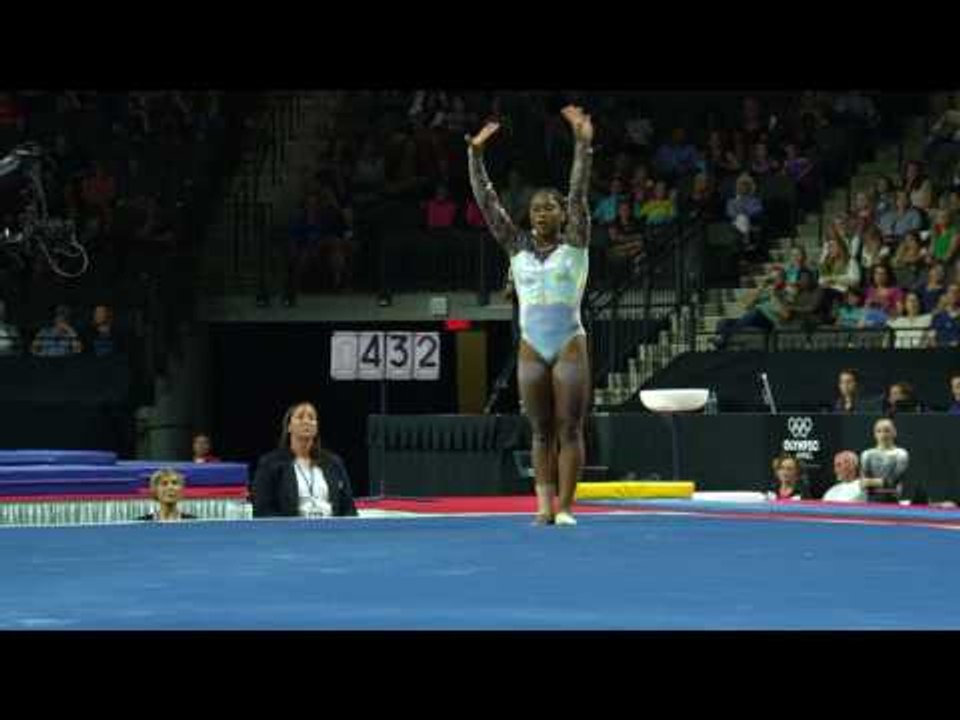 Jordan Chiles – Floor Exercise – 2017 U.S. Classic – Senior Competition