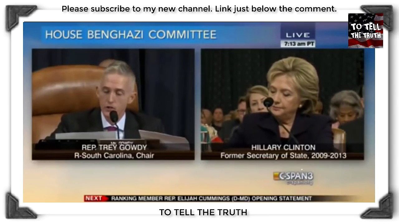 Lock Her Up! Trey Gowdy Snaps At Hillary Clinton You Do That Youre Going To Jail