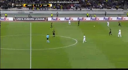 Marko Livaja Goal HD - AEK Athens 2-2 Austira Wien 28.09.2017