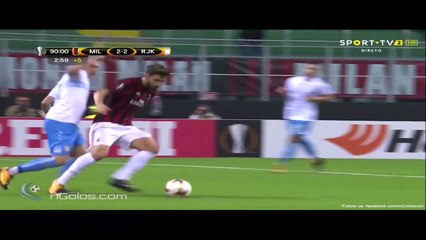 Patrick Cutrone 94th Minute Winner vs Rijeka (3-2)