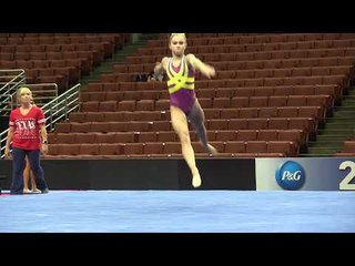 Ragan Smith - Floor - 2017 P&G Championships - Podium Training